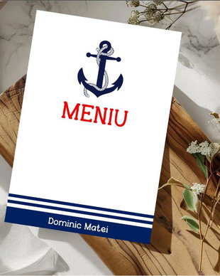 Meniuri botez tematică marină