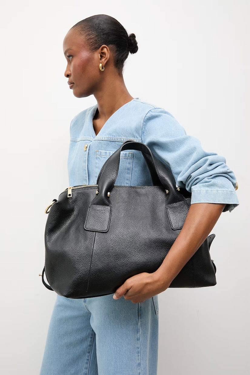 Answear.LAB geantă de piele Unscripted Collection