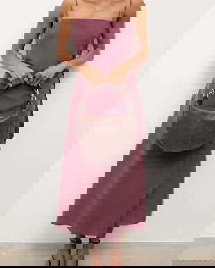 Answear.LAB geanta de mana din piele intoarsa