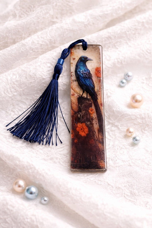 semn de carte handmade din rasina 00993