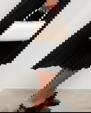 Answear.LAB geantă de portbagaj din piele Unscripted Collection