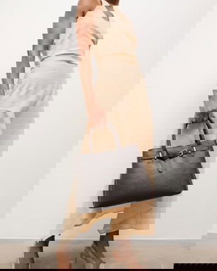 Answear.LAB geantă de piele Unscripted Collection