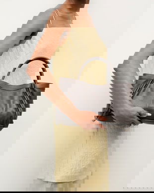 Answear.LAB geantă de piele Unscripted Collection