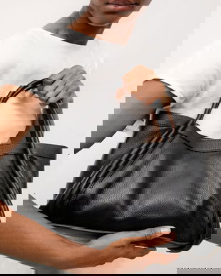 Answear.LAB geantă de piele Unscripted Collection