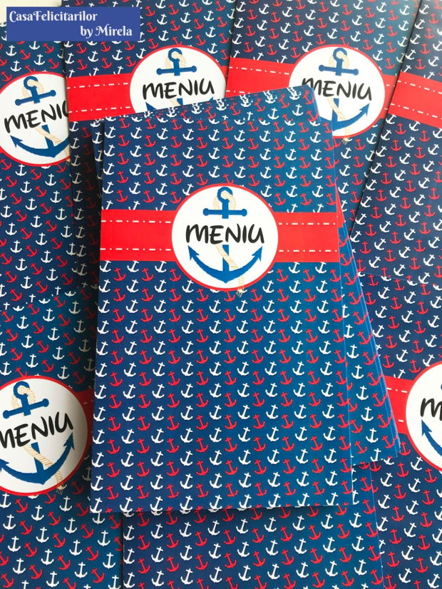 Meniuri botez tematică marină