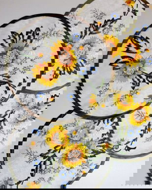 Set de mileuri brodate