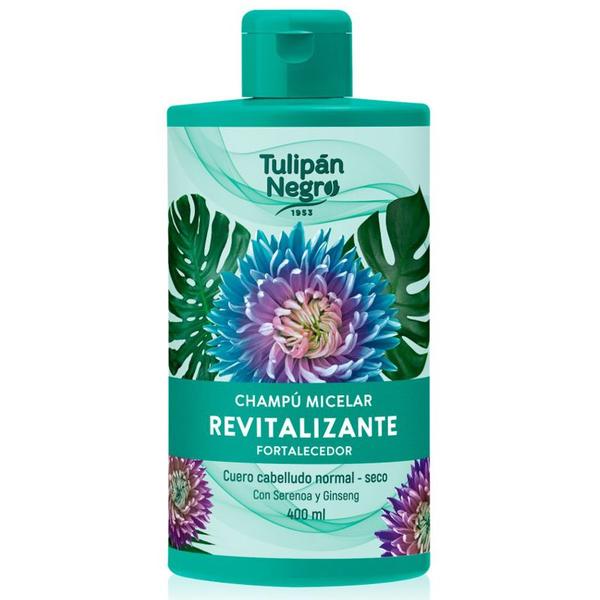 Sampon Micelar Revitalizant si Fortificant - Tulipan Negro Champu Micelar Revitalizante Fortalecedor, 400 ml