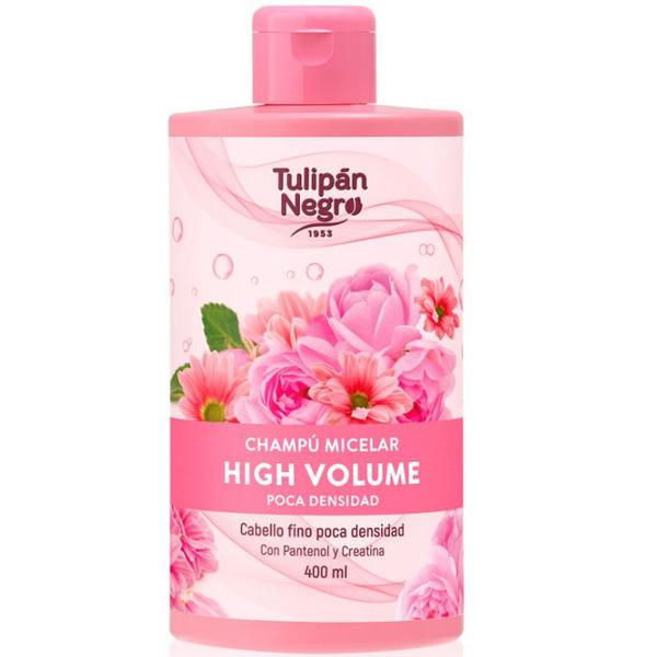 Sampon Micelar pentru Volum - Tulipan Negro Champu Micelar High Volume, 400 ml