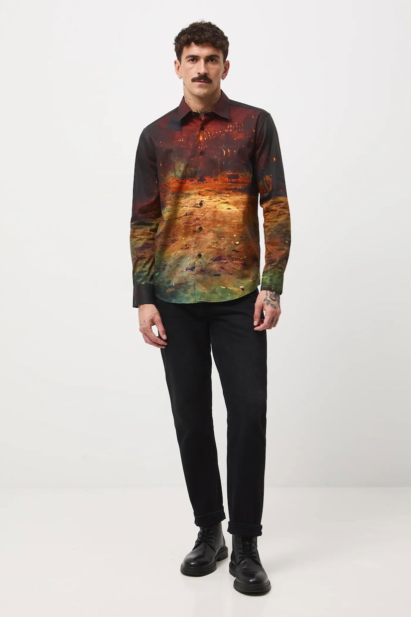 Medicine camasa din bumbac