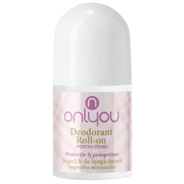 Deodorant Roll-on pentru Femei - Onlyou Protectie &amp; Prospetime, 50 ml