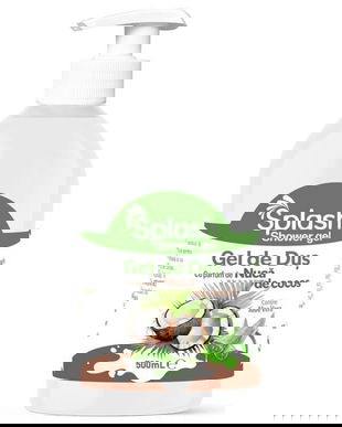 Gel de Dus cu Parfum de Nuca de Cocos - Splash Shower Gel, 500 ml