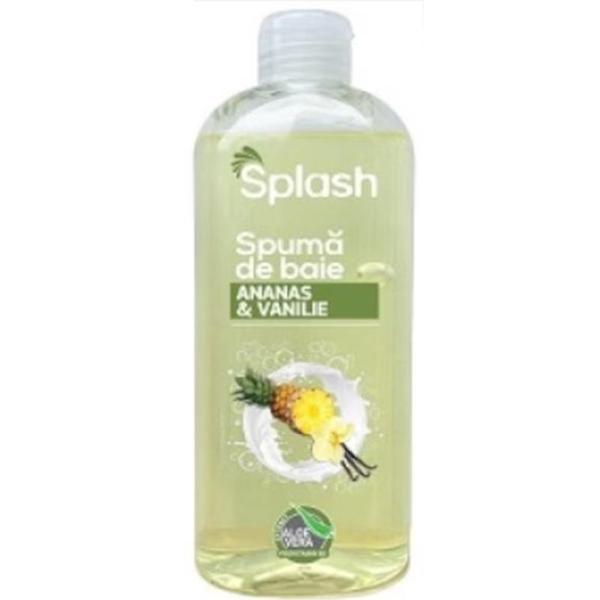 Spuma de Baie cu Parfum de Ananas si Vanilie - Splash, 500 ml