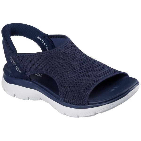 Sandale femei Skechers Summits - Sweetly Ev 119519-NVY, 37, Albastru