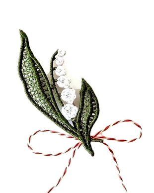 Martisor Fir Margaritar cu Frunza