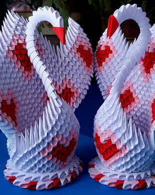 Figurine origami