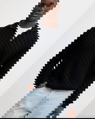 Armani Exchange pulover din amestec de lână