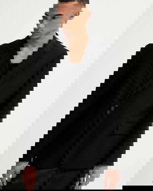 HUGO sacou din lână Hans254F2X