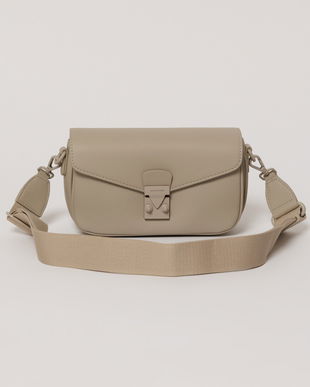 Geanta gri inchis mica din piele ecologica