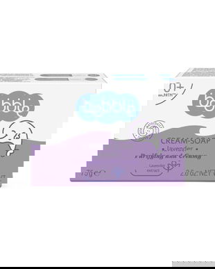 Sapun Crema cu Lavanda - Bebble Cream-Soap Lavender, 75 g