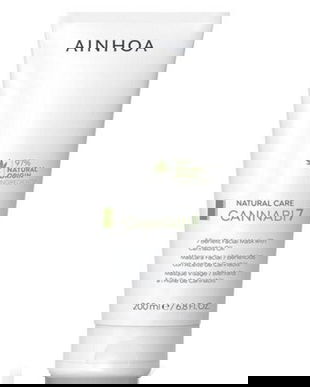 Masca Faciala cu Ulei de Canabis - Ainhoa Natural Care Cannabi7 7 Benefit Facial Mask with Cannabis Oil, 200 ml