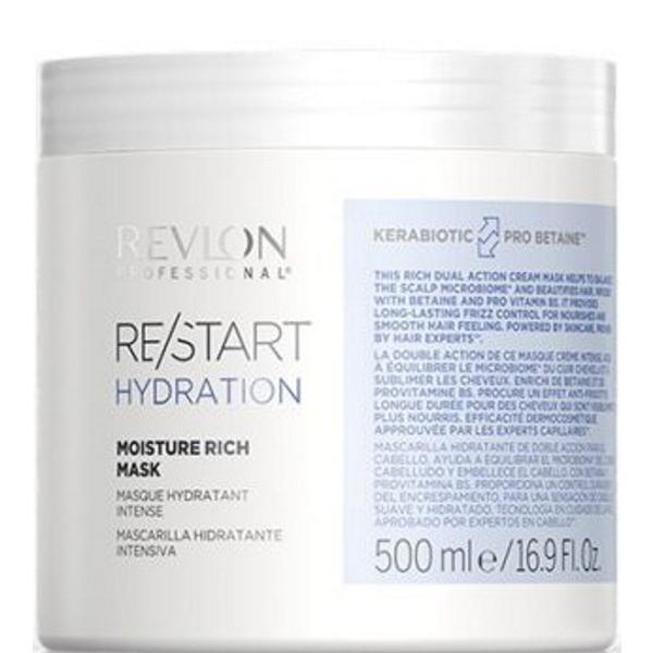 Masca Intensiv Hidratanta - Revlon Professional Re/Start Hydration Moisture Rich Mask, 500 ml