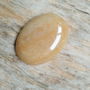 Cabochon aventurin galben, 40x30 mm