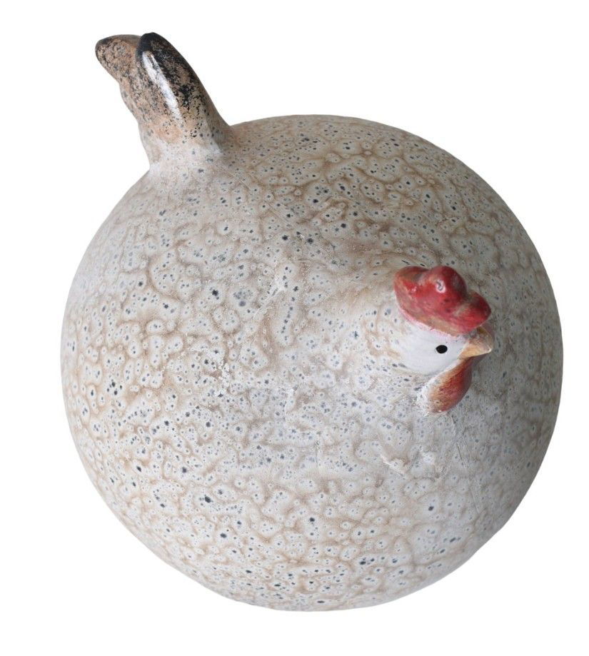 Gainusa-figurina din ceramica pictata