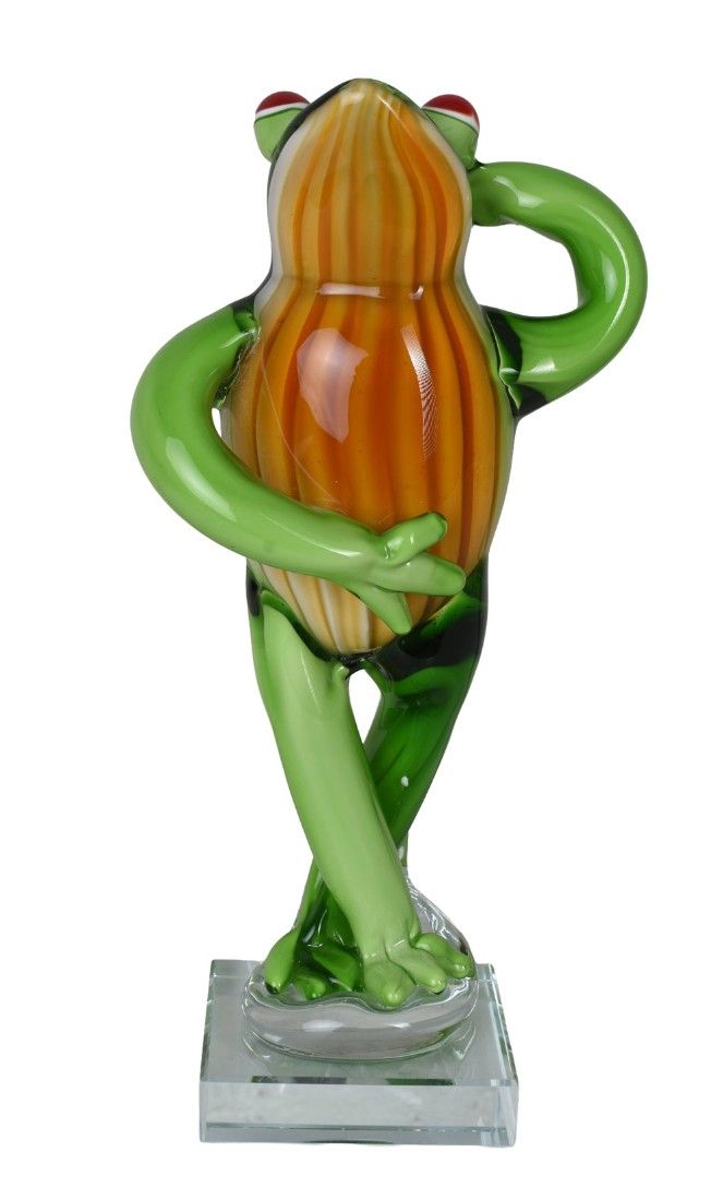 Broasca-figurina din sticla Murano