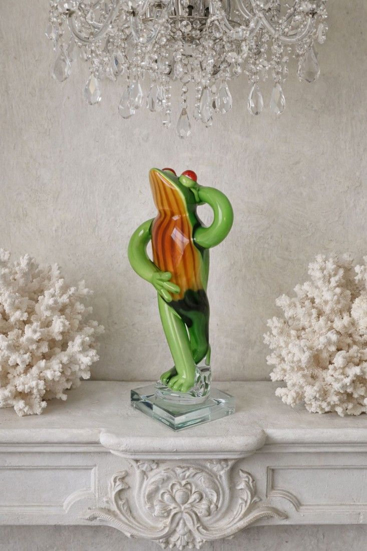 Broasca-figurina din sticla Murano