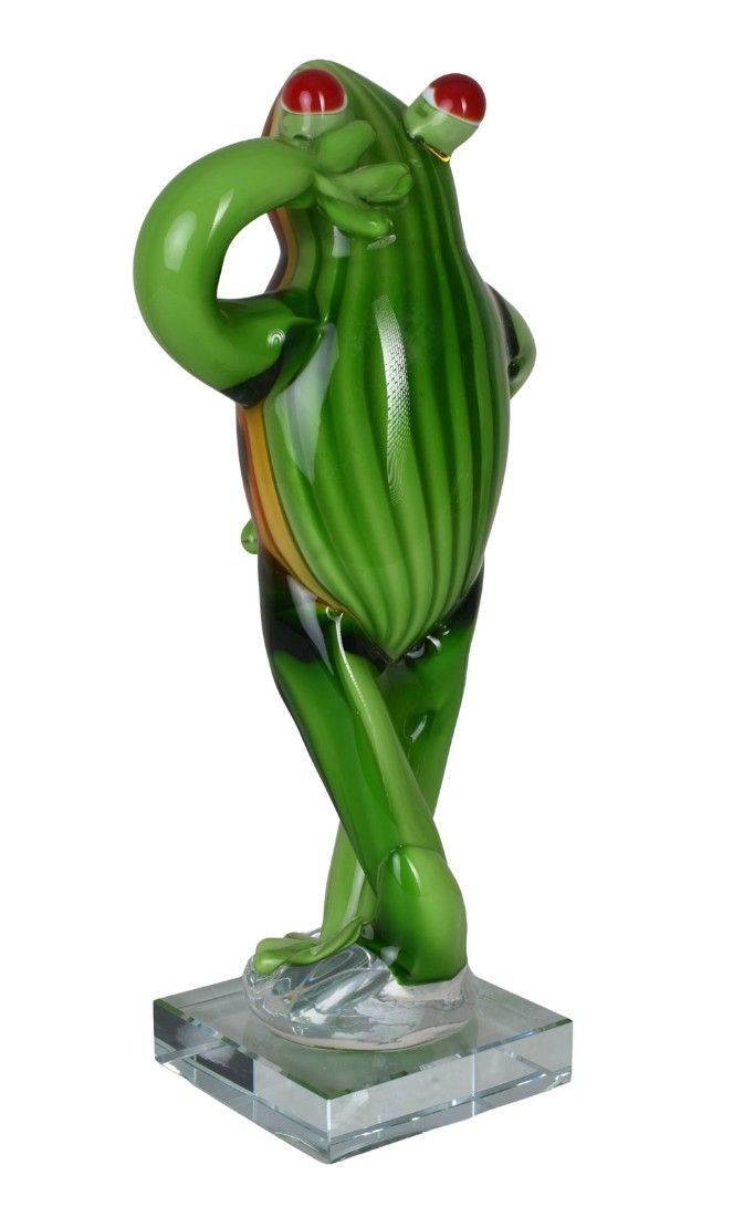 Broasca-figurina din sticla Murano