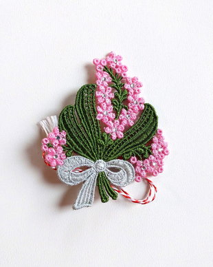 Martisor Buchet Liliac