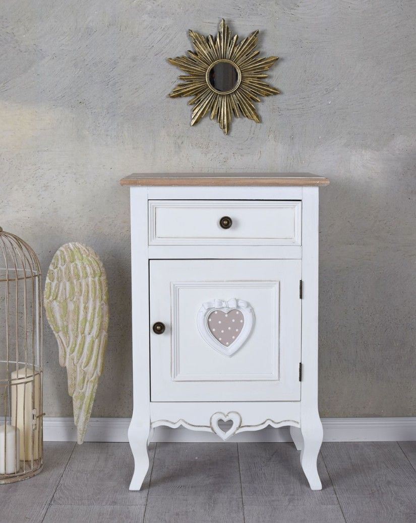 Noptiera inimioara din lemn masiv