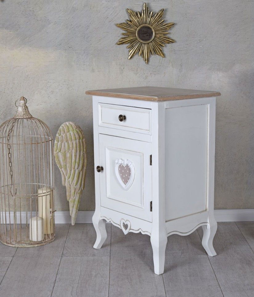 Noptiera inimioara din lemn masiv