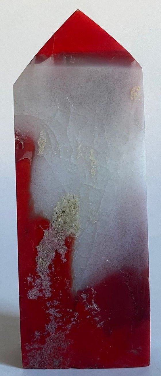 Piatra Chicken Blood - Obelisc piatra de sinteza