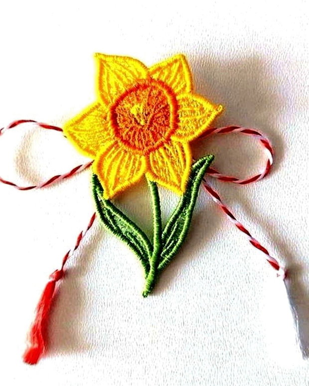 Martisor Narcisa Galbena