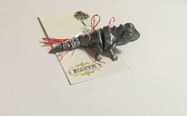 Iguana Urbana -Accesoriu,Mărțișor, Pin & Broșă