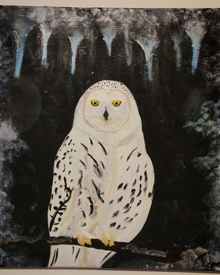 Tablou - Bufnița polară
