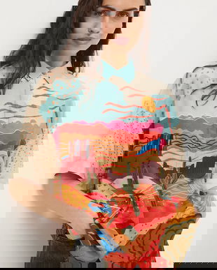 Medicine cămașă pentru femei, din vâscoză