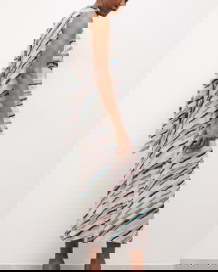 Answear.LAB rochie cu vâscoză Unscripted Collection