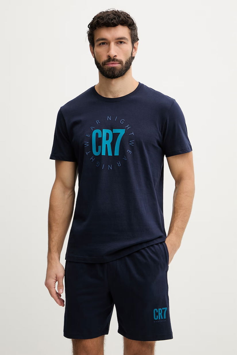 CR7 Cristiano Ronaldo Pijama din două piese pentru bărbați din bumbac