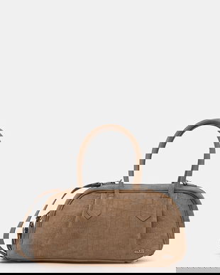 Gestuz geantă pentru femei, din piele întoarsă