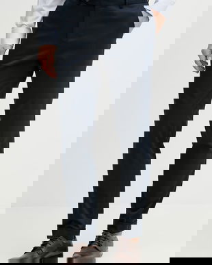 BOSS pantaloni pentru bărbați, din bumbac cu elastan Genius