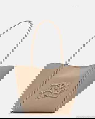 Karl Lagerfeld geantă shopper pentru femei, din piele K/AUTOGRAPH