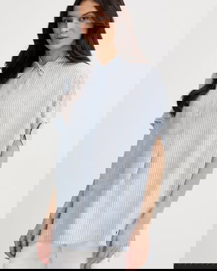 Weekend Max Mara cămașă pentru femei, din in VERVE