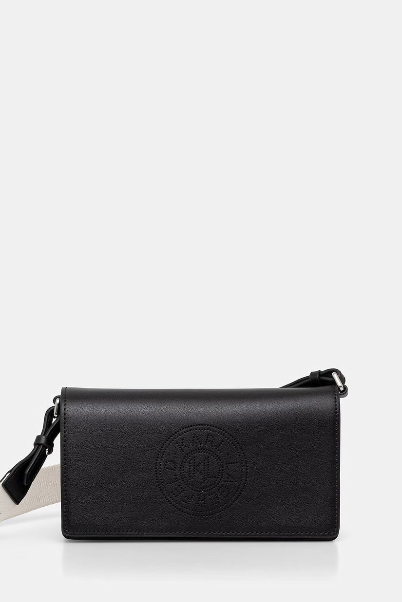 Karl Lagerfeld geantă crossbody pentru femei, din piele K/CIRCLE