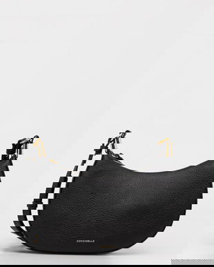 Coccinelle geantă crossbody pentru femei, din piele