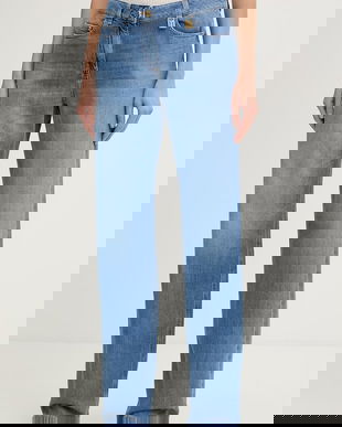 Elisabetta Franchi blugi straight pentru femei