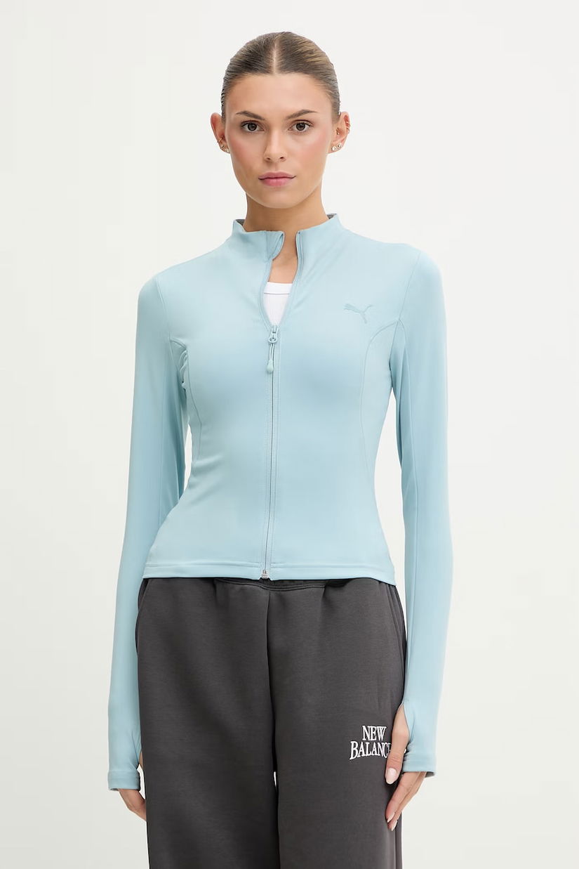 Puma hanorac cu fermoar pentru femei PUMATECH SENSE