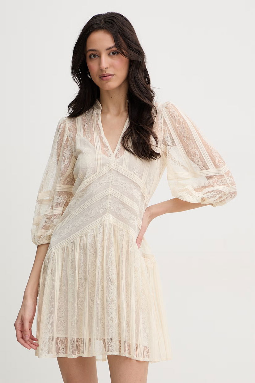 Twinset rochie din dantelă