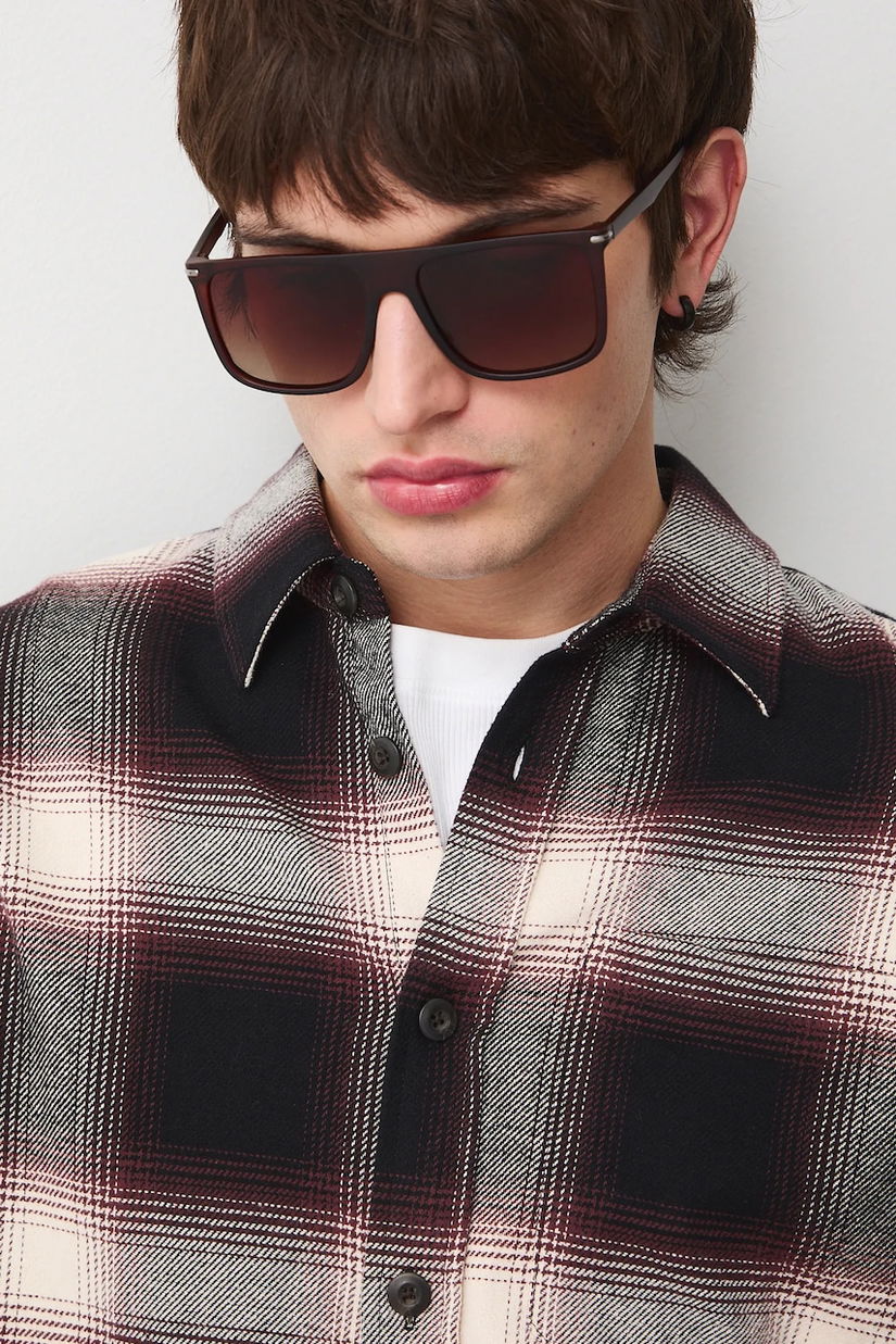 Medicine Ochelari de soare pătrați bărbătești